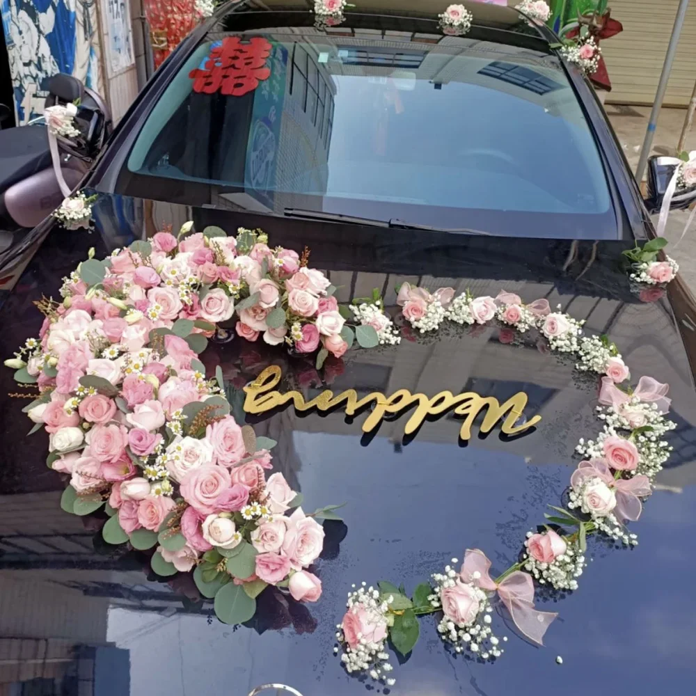 不偏不骑·粉玫瑰婚车