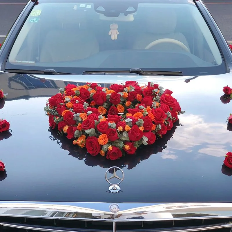 结发为夫妻·心型婚车
